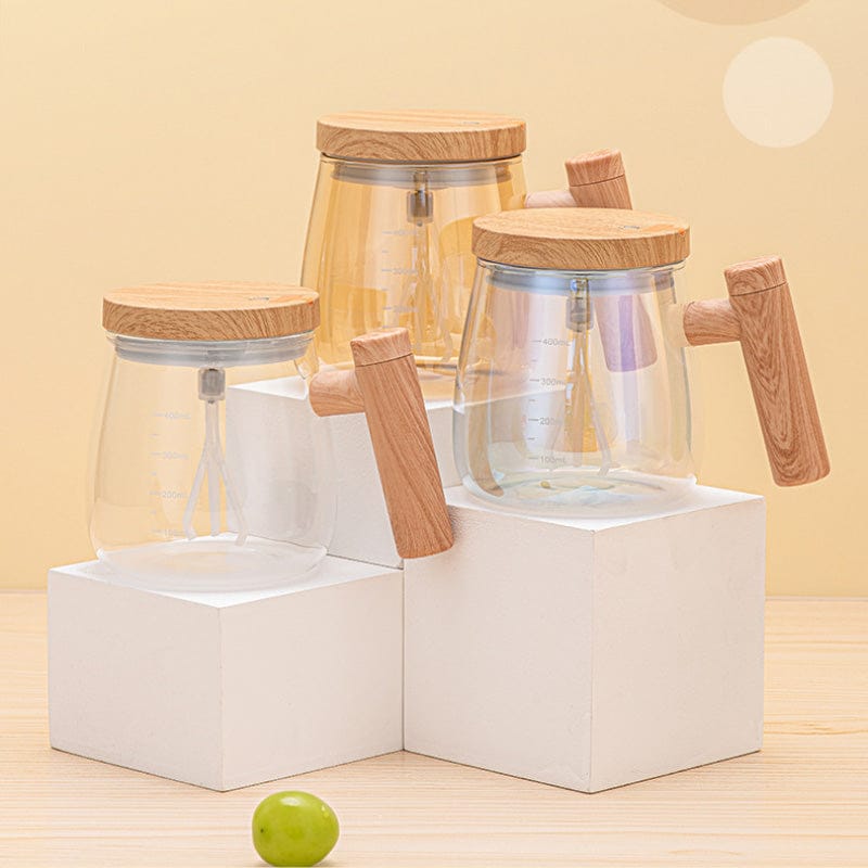 🌿 Mélangeur Électrique Design Bois – Puissance, Élégance & Simplicité