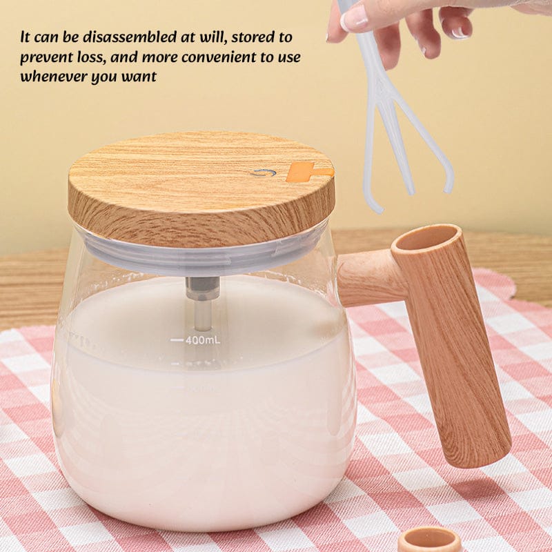 🌿 Mélangeur Électrique Design Bois – Puissance, Élégance & Simplicité