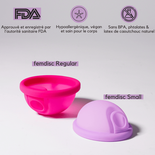 femdisc (Disque menstruel) 💆 Soldes vacances💆: Achète 1 disque, reçois 1 gratuit