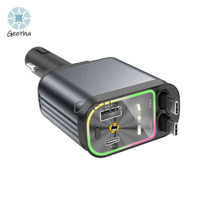 Chargeur Voiture 4 en 1 Ultra-Rapide