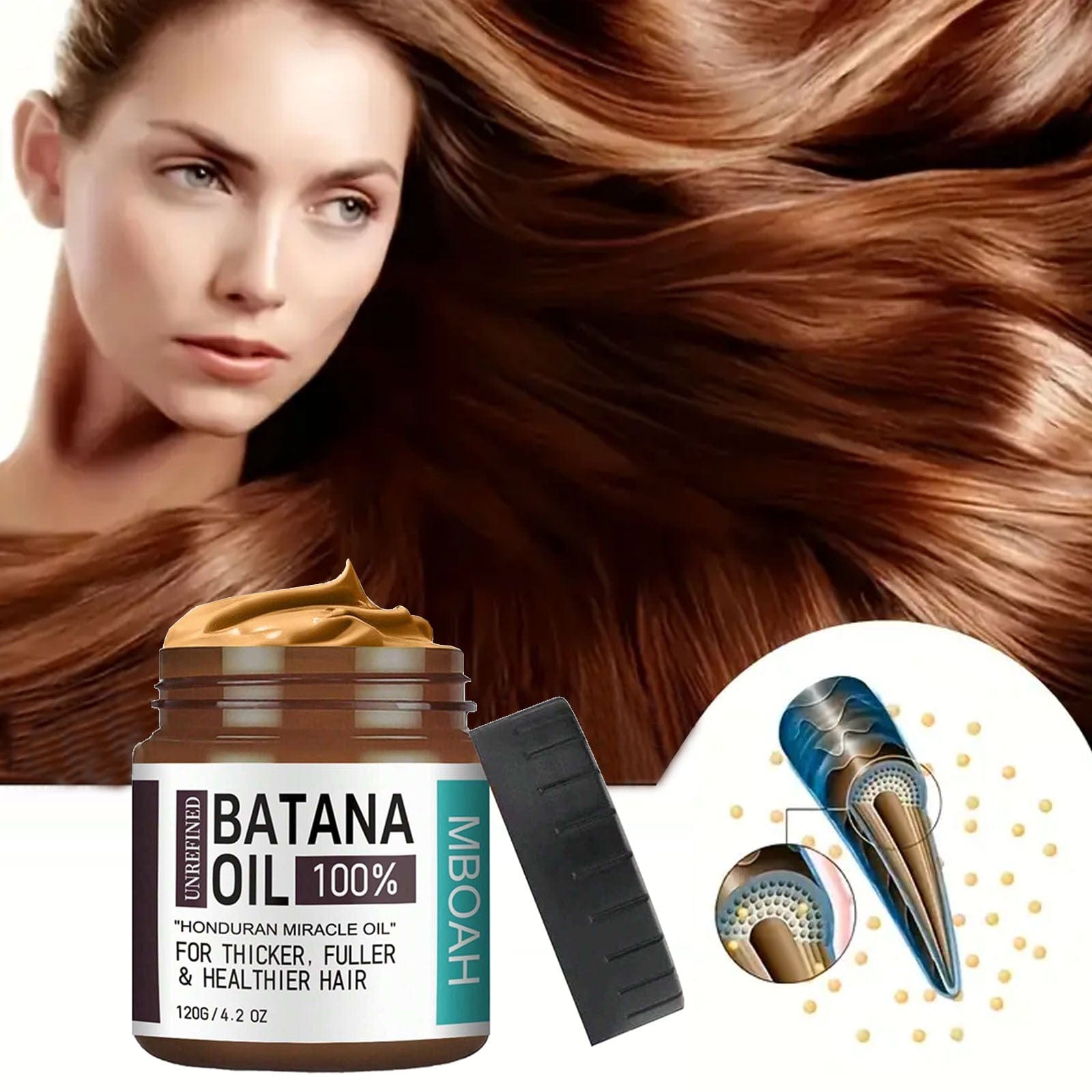 BONDABOU SHOP 🌿 Batana Oil 100% – L’Huile Miracle du Honduras