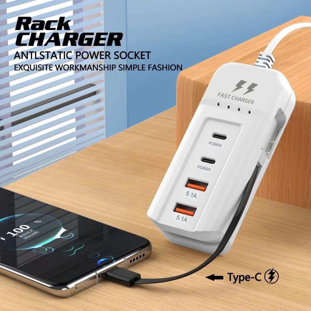 BONDABOUSHOP ⚡ Rack Charger – Le chargeur rapide et intelligent multi-appareils